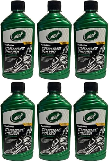 Turtle Wax Chrome Polish & Rust Remover (10 oz)