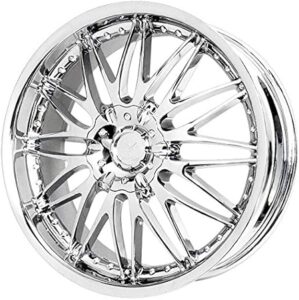 Verde Custom Wheels Chrome Wheel With Painted Finish (17×7.5)