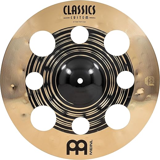Meinl Cymbals Classics Custom Dual 16" Trash Crash Cymbal (CC16DUTRC)