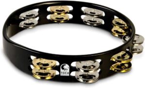 Toca ColorSound Tambourine TCT10-BK – Black