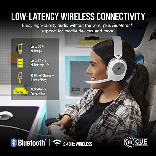 Corsair Corsair HS55 Wireless Multiplatform Lightweight Gaming Headset - Image 2