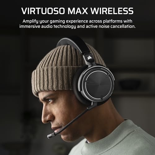Corsair Corsair Virtuoso MAX Wireless Gaming Headset - Image 2