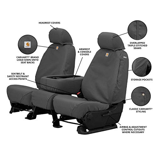 Covercraft Carhartt SeatSaver Custom Seat Covers SSC2412CAGY - Image 5