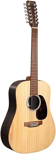 MARTIN D-X2E 12-String Acoustic-Electric Guitar