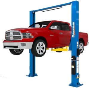 Dannmar D2-12C – 12,000lb Capacity Two Post Lift