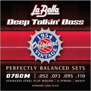 La Bella Deep Talkin’ Bass Guitar Strings 0760M