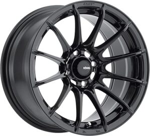 KÖNIG Dial In Gloss Black Wheel (15×7, 4×100, 35mm Offset)