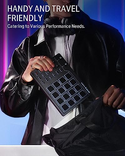 Donner MIDI Pad Beat Maker Machine, Drum Controller - Image 4