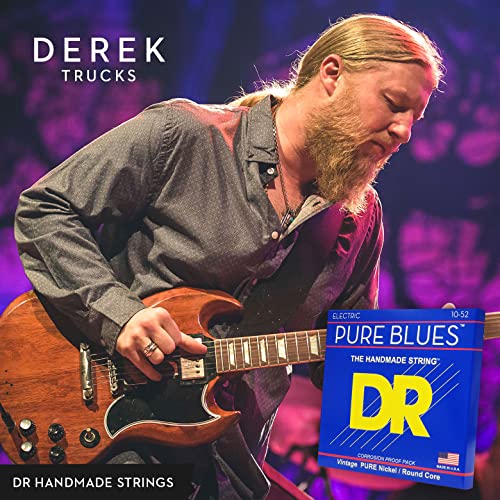 DR Strings Pure Blues Vintage Electric Guitar Strings 10-46 - Image 5