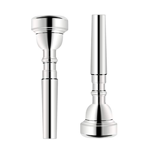 EASTROCK 7C Trumpet Mouthpiece Silver Plated - Image 5