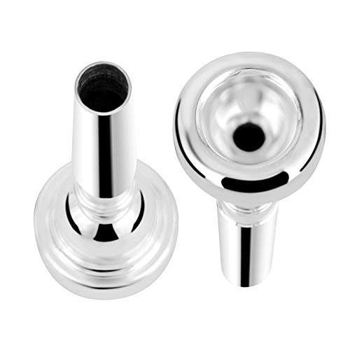 EASTROCK 7C Trumpet Mouthpiece Silver Plated - Image 2