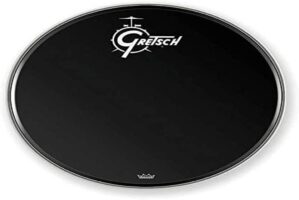 Gretsch Ebony Bass Drum Head 24″ GRDHEB24