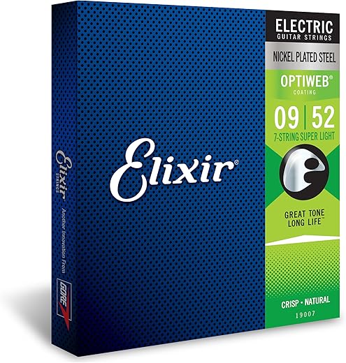 Elixir Electric Guitar Strings, Super Light 9-52