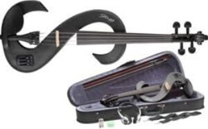 Stagg Electric Violin Outfit – Metallic Black