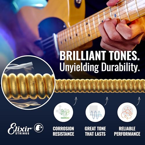 Elixir Electric Guitar Strings, Super Light 9-52 - Image 3