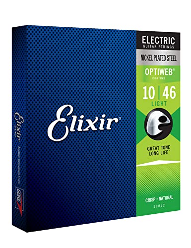 Elixir Optiweb Electric Guitar Strings Light 10-46 - Image 2