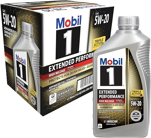 Mobil Extended Performance High Mileage Motor Oil