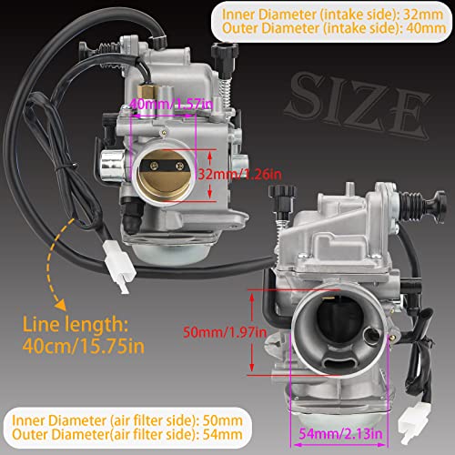 FanzKo TRX350 Carburetor For Honda Rancher 350 - Image 4