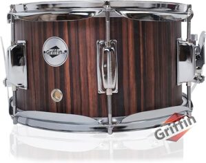 Griffin Firecracker Snare Drum 10″ x 6″ Poplar
