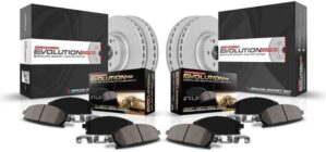Power Stop Front And Rear Geomet Brake Kit CRK6480