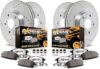 Power Stop Front & Rear Z36 Brake Pads Kit K2073-36