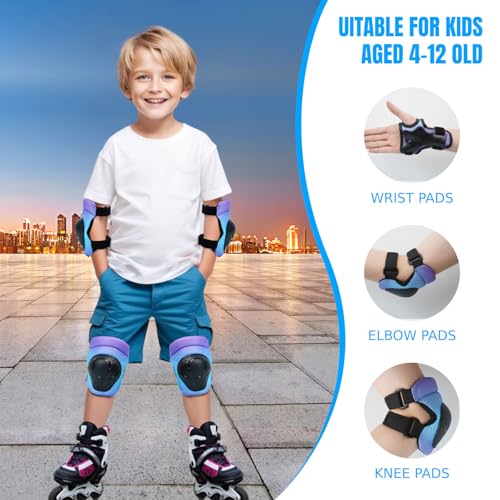 G GEQID Kids Knee Pads Elbow Pads Set - Image 2