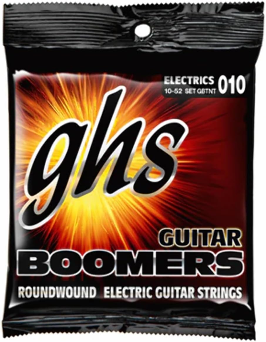 GHS Strings GBTNT Guitar Boomers, Nickel-Plated Strings (10-52)