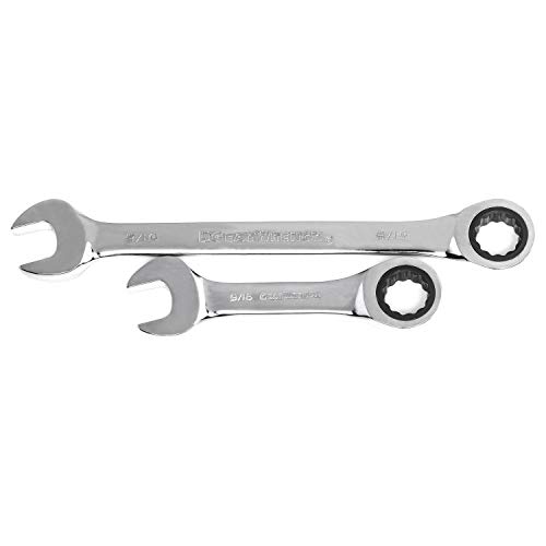 GEARWRENCH 34 Pc. Standard & Stubby Ratcheting Wrench Set - 85034 - Image 4