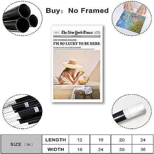 generic New York Times Print Newspaper Poster - Image 4