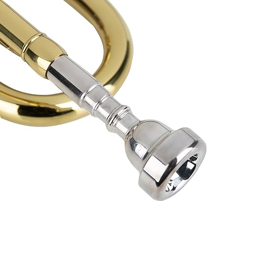 GLORY Silver Plated Bb Trumpet Mouthpiece, 7c - Image 5