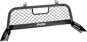 DEE ZEE Gloss Black Aluminum Mesh Cab Rack DZ95050RB