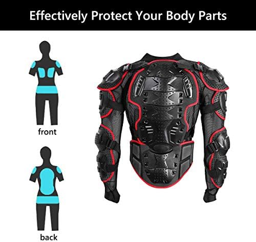 GOHINSSTAR Motorcycle Protective Jacket Full Body Armor - Image 2