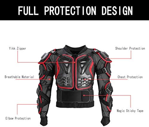 GOHINSSTAR Motorcycle Protective Jacket Full Body Armor - Image 3
