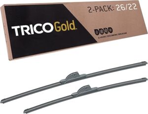 Trico Gold 26″ + 22″ Premium Windshield Wiper Blades
