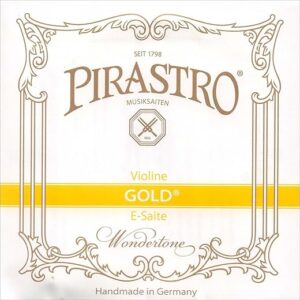 Pirastro Gold Label Violin E String – Medium