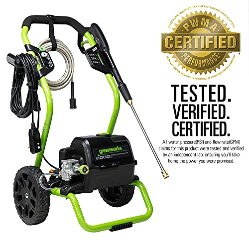Greenworks 2000 PSI Electric Pressure Washer - Image 3
