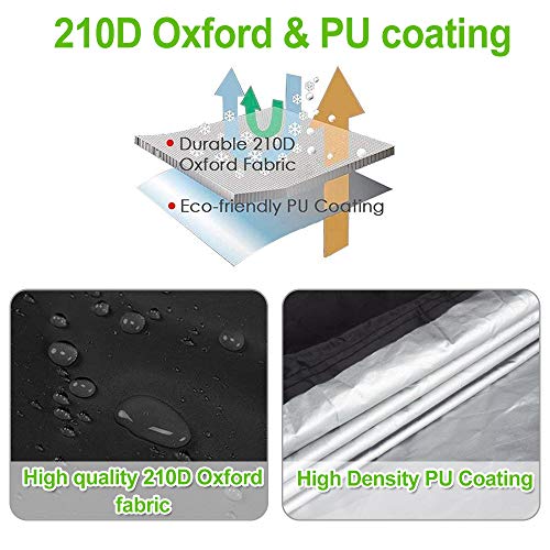 Gutupet Motorcycle Cover Weatherproof Outdoor Protection - Image 4