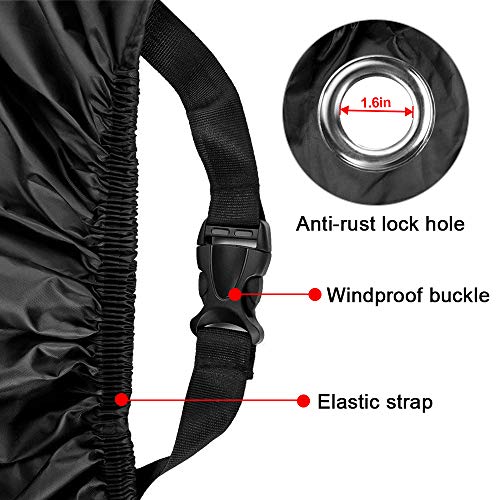Gutupet Motorcycle Cover Weatherproof Outdoor Protection - Image 5