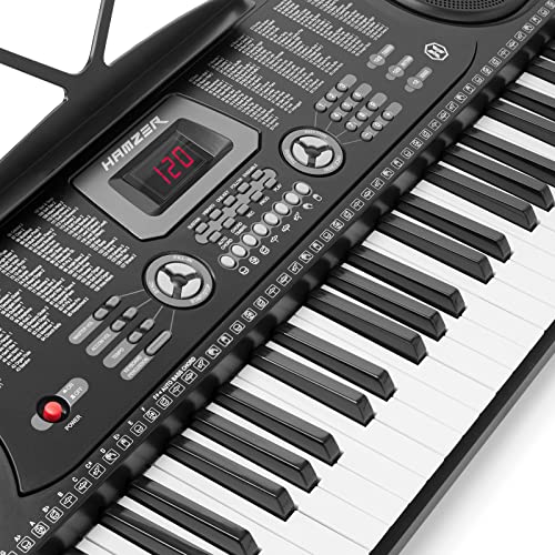 Hamzer 61 Key Electronic Musical Keyboard Set - Image 4