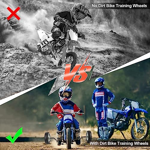 Harsire Compatible Dirt Bike Training Wheels 50cc - Image 3