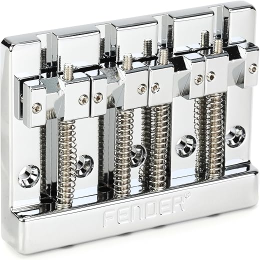 Fender HiMass 4-String Bass Bridge Assembly