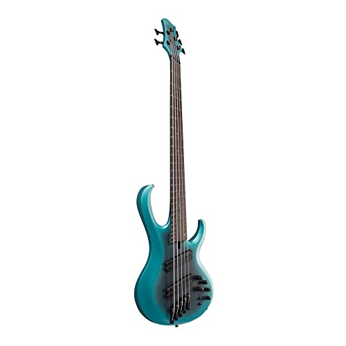 Ibanez BTB605MS Bass Guitar - Cerulean Aura - Image 2