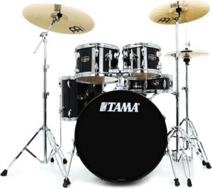 Tama Imperialstar 5-Piece Drum Set – Hairline Black