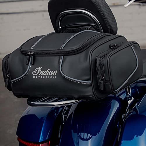 Indian Motorcycle Spirit Lake Rack Bag, Black - Image 4