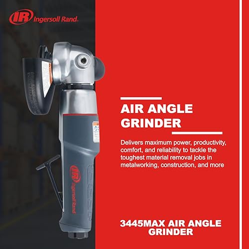 Ingersoll Rand 3445MAX Air Angle Grinder/Cutoff Tool - Image 2