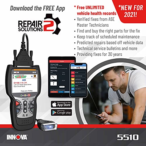 Innova OBD2 Scanner 5510, All System Scantool - Image 5