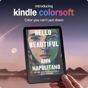 Amazon Introducing Amazon Kindle Colorsoft Signature Edition By Author's Name