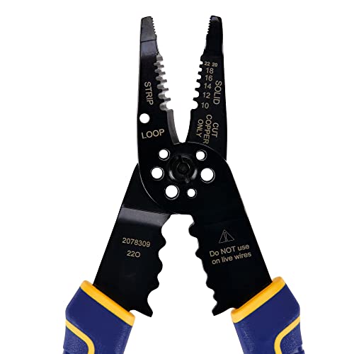 IRWIN Wire Stripper, 8 Inch, ProTouch Grip (2078309) - Image 4