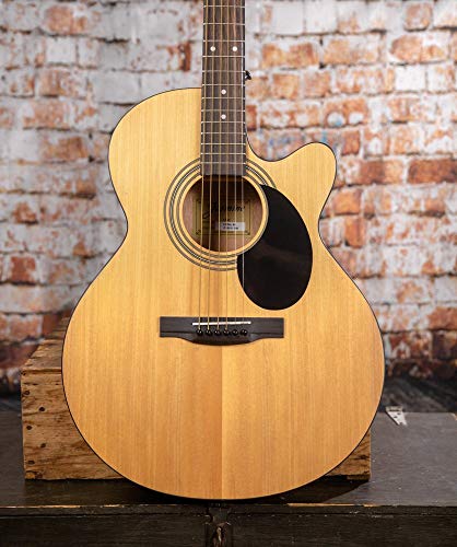 Jasmine S34C NEX Acoustic Guitar, Natural - Image 2