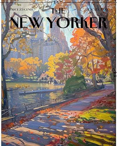 K&L DESIGN CO. Retro Vintage New Yorker Magazine Cover Wall Art Print By Unknown Author - Image 4